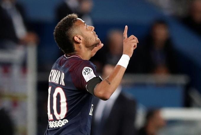 Neymar je letos PSG stal kar 222 milijonov evrov. | Foto: Reuters