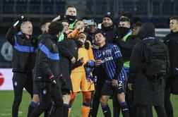 Atalanta brez Iličićeve pomoči izločila Lazio, kot zadnji v polfinale Napoli