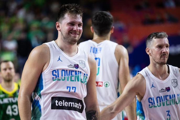 Luka Dončić Goran Dragić | Na tekmi proti Nemčiji se pričakuje, da bosta v ospredje stopila Luka Dončić in Goran Dragić. | Foto Vid Ponikvar