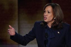 Kamala Harris z odločnim nastopom sprejela predsedniško nominacijo demokratske stranke ZDA