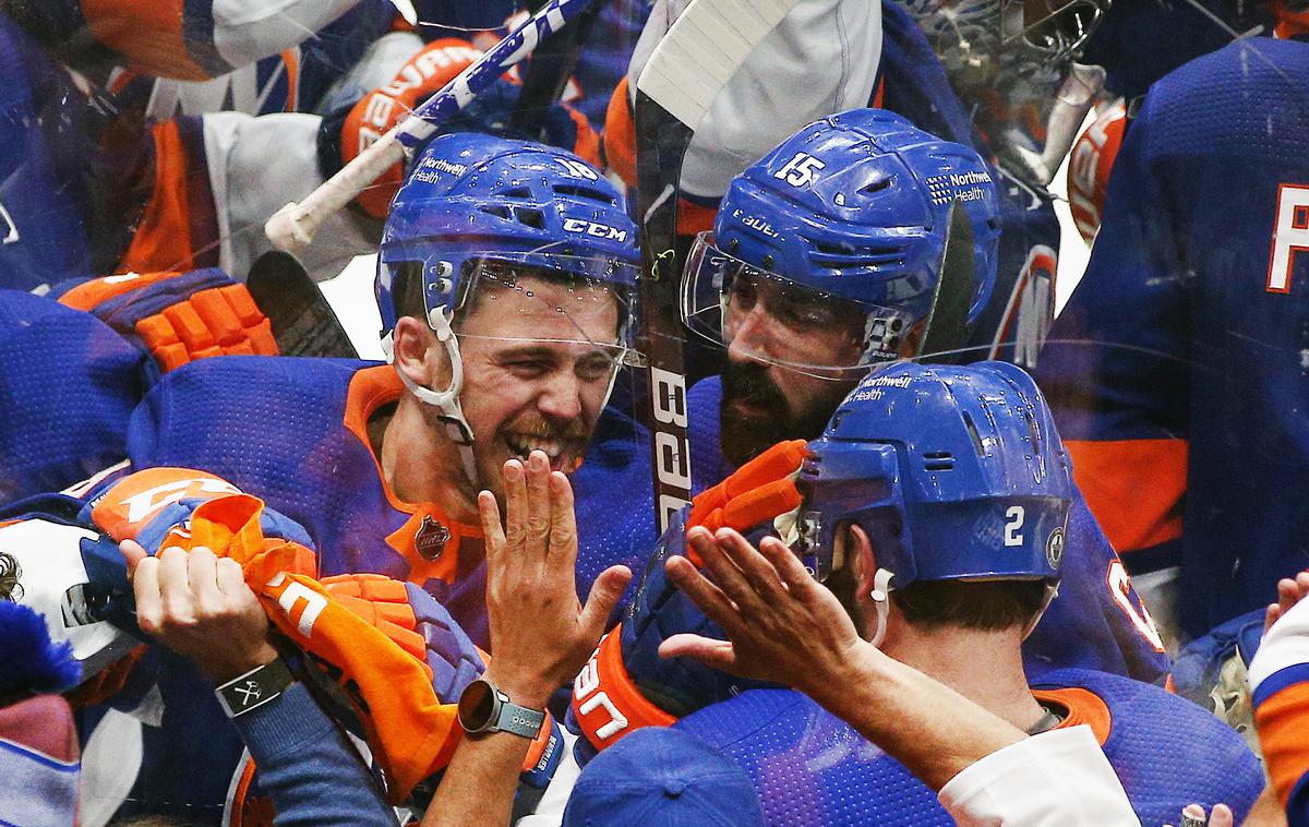 New York Islanders | Anthony Beauvillier je popeljal Islanders do zmage na šesti tekmi proti Tampi. | Foto Reuters