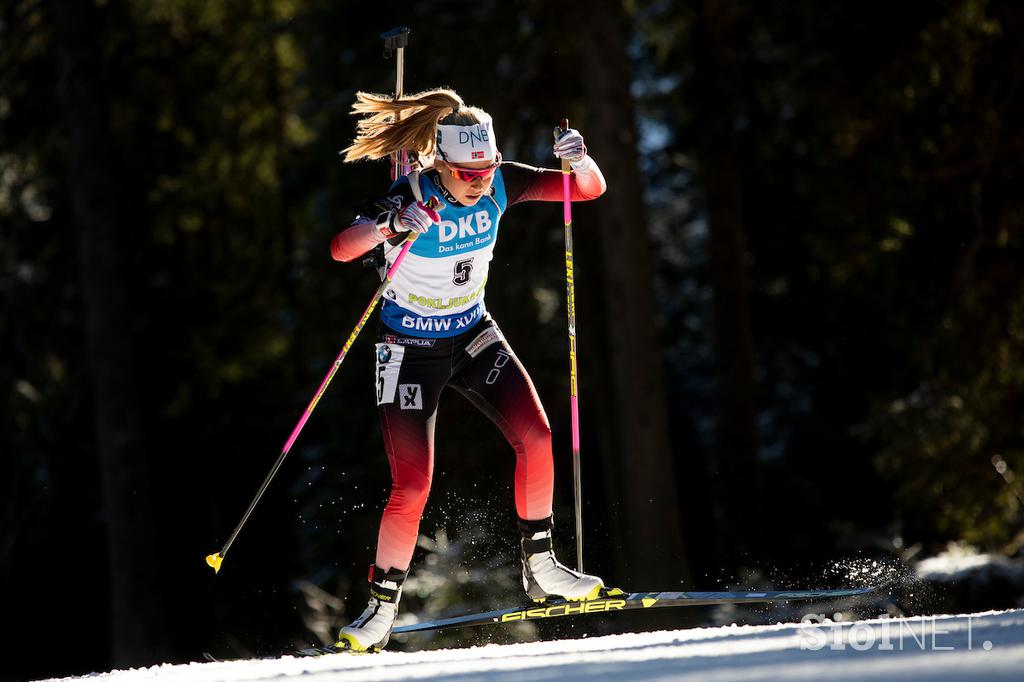 Biatlon šprint ženske