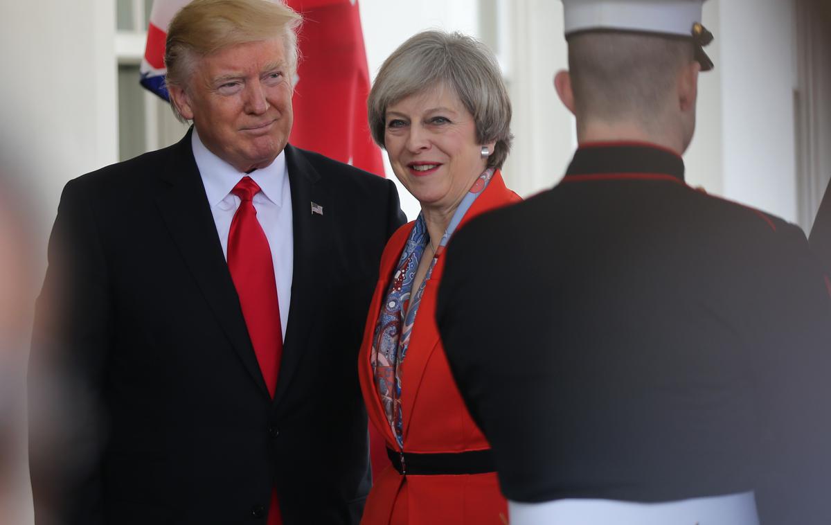 Theresa May Donald Trump | Foto Reuters