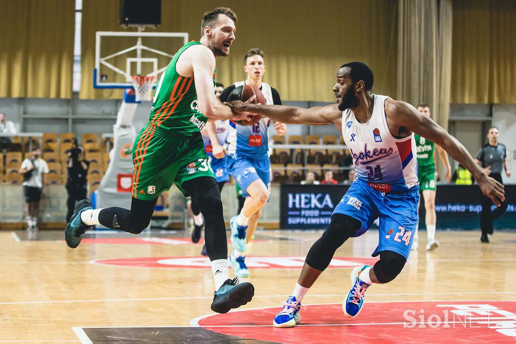 Liga ABA, četrtfinale: Cedevita Olimpija - Igokea, Tivoli