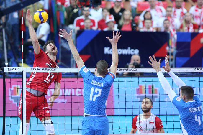 slovenska odbojkarska reprezentanca : Poljska, Eurovolley | Slovenci in Poljaki se bodo še tretjič zapored pomerili v polfinalu evropskega prvenstva. Bodo Slovenci še tretjič zapored napredovali v finale?  | Foto Guliverimage