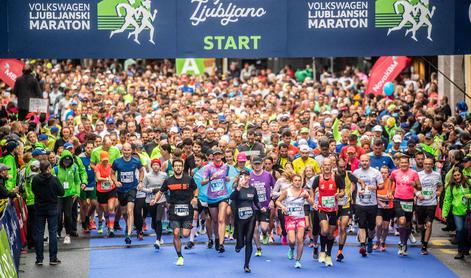 Ljubljanski maraton kljub dežju in volitvam pritegnil skoraj 14 tisoč tekačev #video