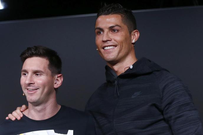 Lionel Messi Cristiano Ronaldo | Lionel Messi in Cristiano Ronaldo sta zadnja leta stalnica tovrstnih izborov ... | Foto Reuters