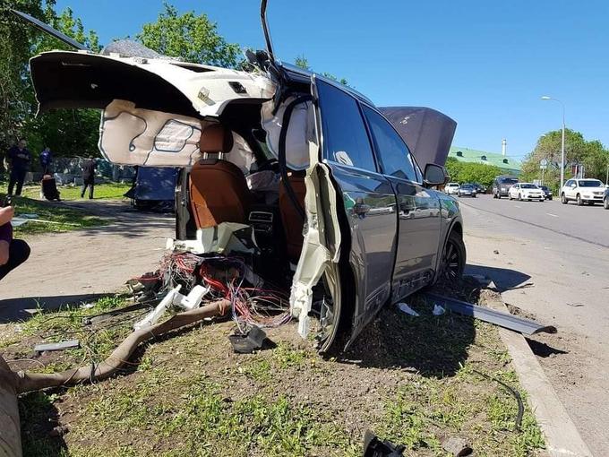 audi Q7 prometna nesreča | Foto: policija