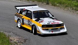 Na Gorenjsko prihaja legendarni audi quattro S1 (video)