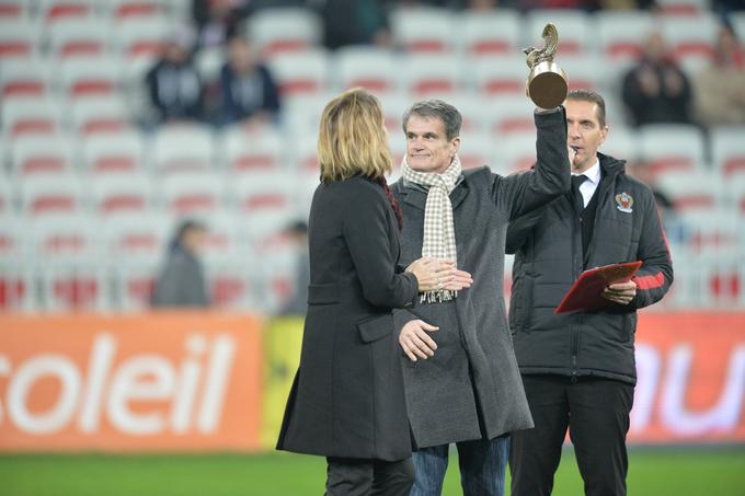 Navijači Nice ga pomnijo kot strelca najlepšega zadetka v zgodovini kluba. Še vedno je navezan na ta klub, družinski dom si je ustvaril nedaleč od mesta ob Azurni obali. | Foto: Guliverimage/Vladimir Fedorenko