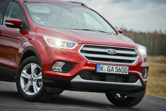 Ford kuga - prva vožnja prenovljenega modela | Foto: Ciril Komotar