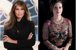 Igralka Alyssa Milano kritizira uradni portret Melanie Trump