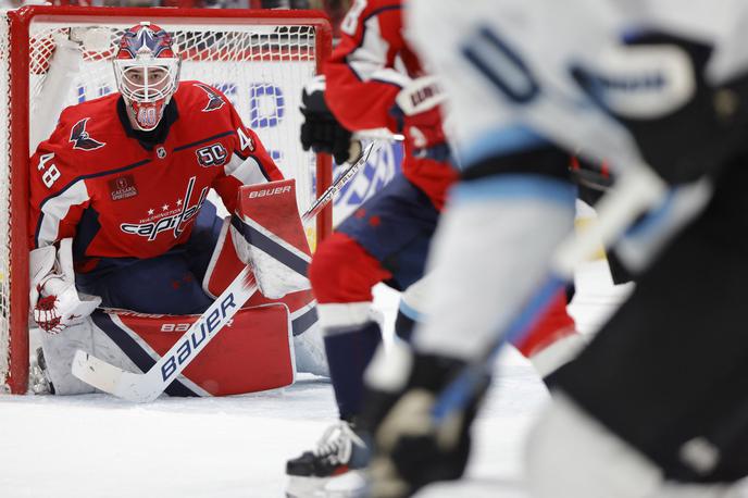 Washington Capitals | Vodilna ekipa vzhoda Washington Capitals je izgubila proti Utahu. | Foto Reuters