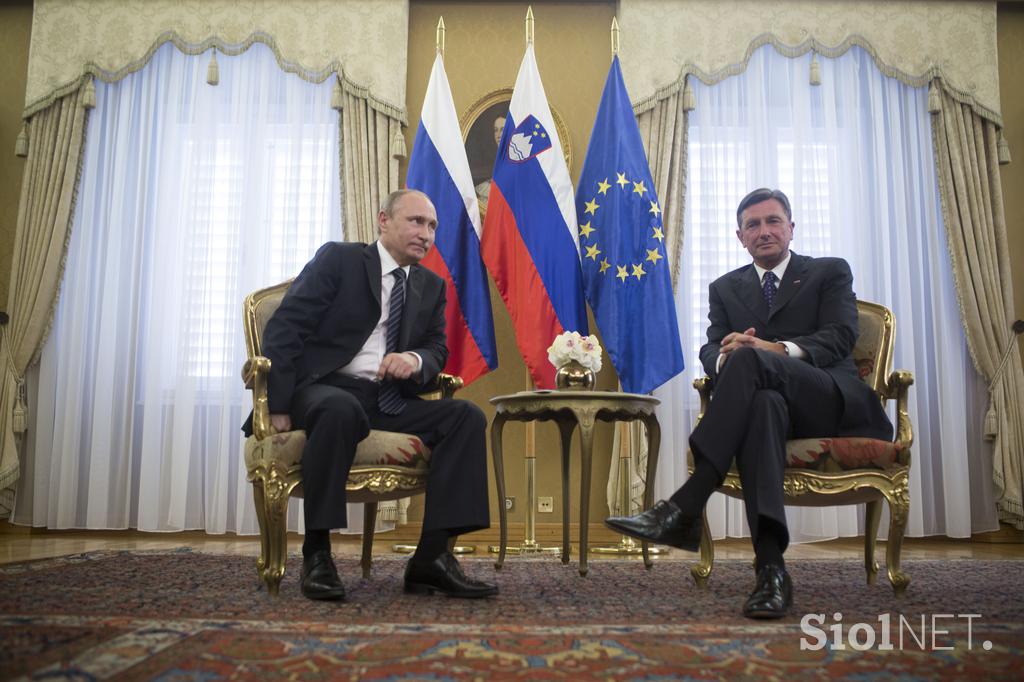 Borut Pahor Vladimir Putin