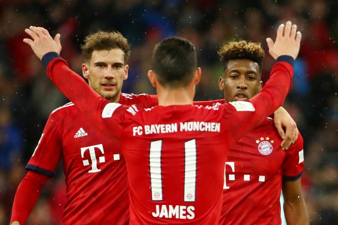 Bayern | Bayern se je po visoki zmagi spet zavihtel na vrh lestvice. | Foto Reuters