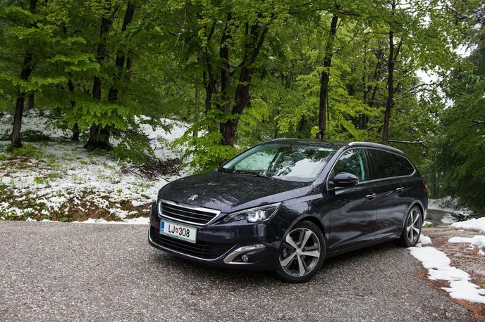 Peugeot 308 SW 1.6 BlueHDi avt. - fotogalerija testnega vozila | Foto Klemen Korenjak