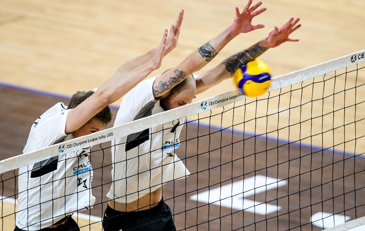 ACH Volley Calcit Volley | Kamničani v derbiju kroga brez težav premagali Salonit. | Foto Matic Klanšek Velej/Sportida