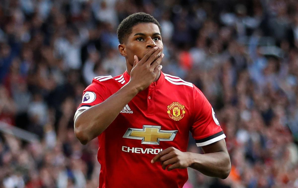 manchester united rashford | Marcus Rashford je prejšnji mesec organiziral kampanjo za pomoč ogroženim družinam. | Foto Reuters