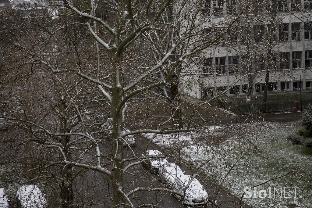 Sneg v Ljubljani