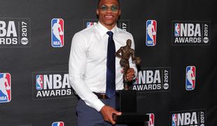 Westbrook pričakovano MVP lige NBA