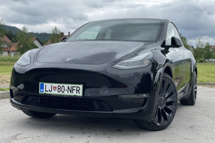 Tesla model Y | Foto Gregor Pavšič