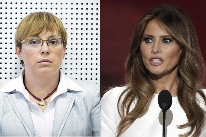 Nataša Pirc Musar Melania Trump