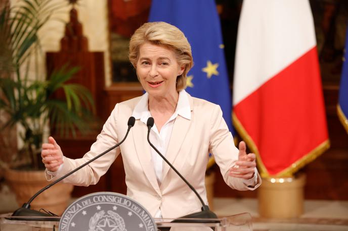 Ursula von der Leyen | Novoizvoljena predsednica Evropske komisije Ursula von der Leyen si želi spolno uravnotežene komisarske ekipe. | Foto Reuters