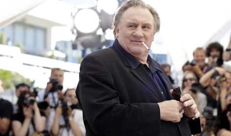 Francoski igralec Gerard Depardieu obtožen napada na italijanskega fotografa