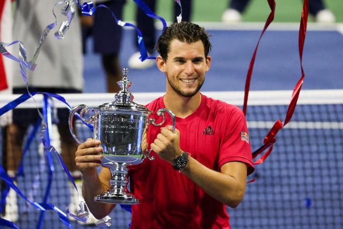 Dominic Thiem ima v svoji vitrini lovoriko z OP ZDA. | Foto: Gulliver/Getty Images