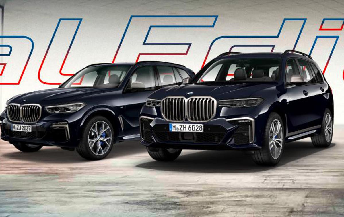 BMW X5 in X7 | BMW se za konec trilitrskemu štirivaljniku s štirimi turbinami poklonil še s posebno izvedenko ''final edition''. | Foto BMW