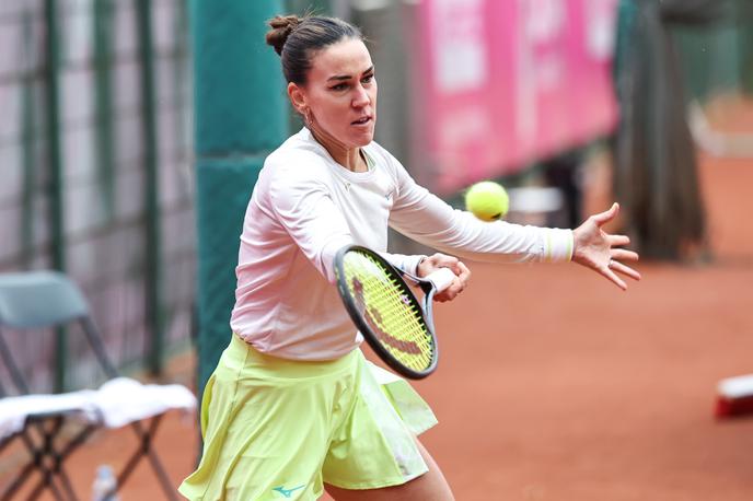 Nuria Parrizas Diaz - WTA Ljubljana | Nuria Parrizas Diaz je ugnala Olgo Danilović. | Foto www.alesfevzer.com