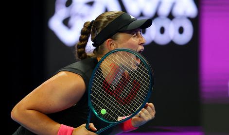 Ostapenko za finale Dohe še petič boljša od Swiatek