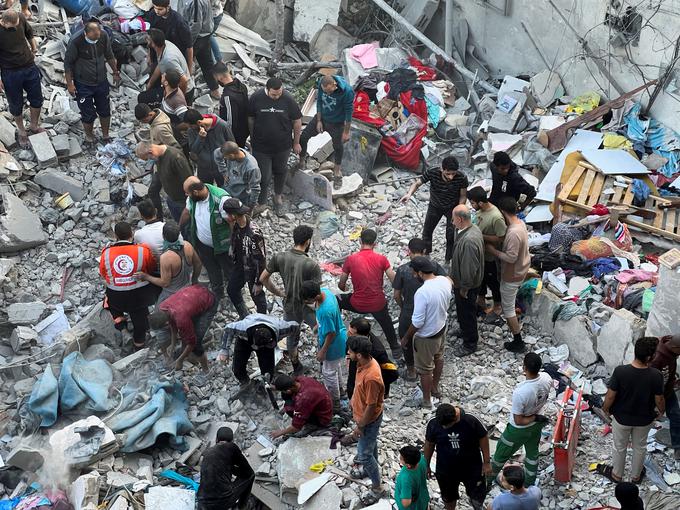 begunsko taborišče Džabalia | Foto: Reuters