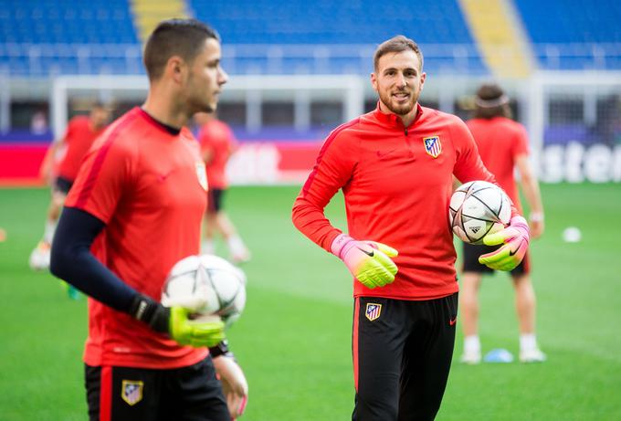 Jan Oblak ne bo prvič branil v evropskem finalu. Leta 2014 je v finalu lige Europa z Benfico izgubil proti Sevilli. | Foto: 