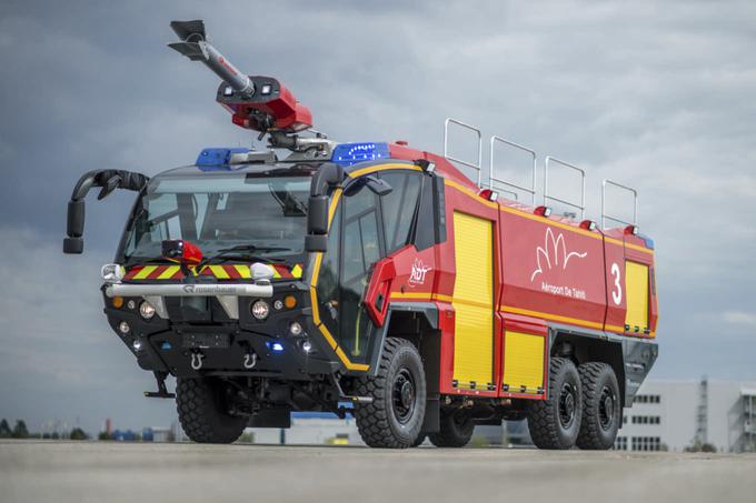 Rosenbauer panther - nova generacija specialnega gasilskega vozila za letališča | Foto: Rosenbauer