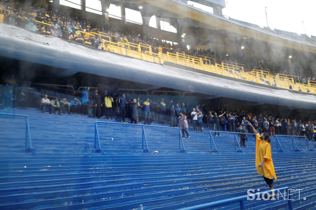 Boca Juniors River Plate Dež