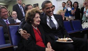 Umrla je legendarna ameriška novinarka Helen Thomas