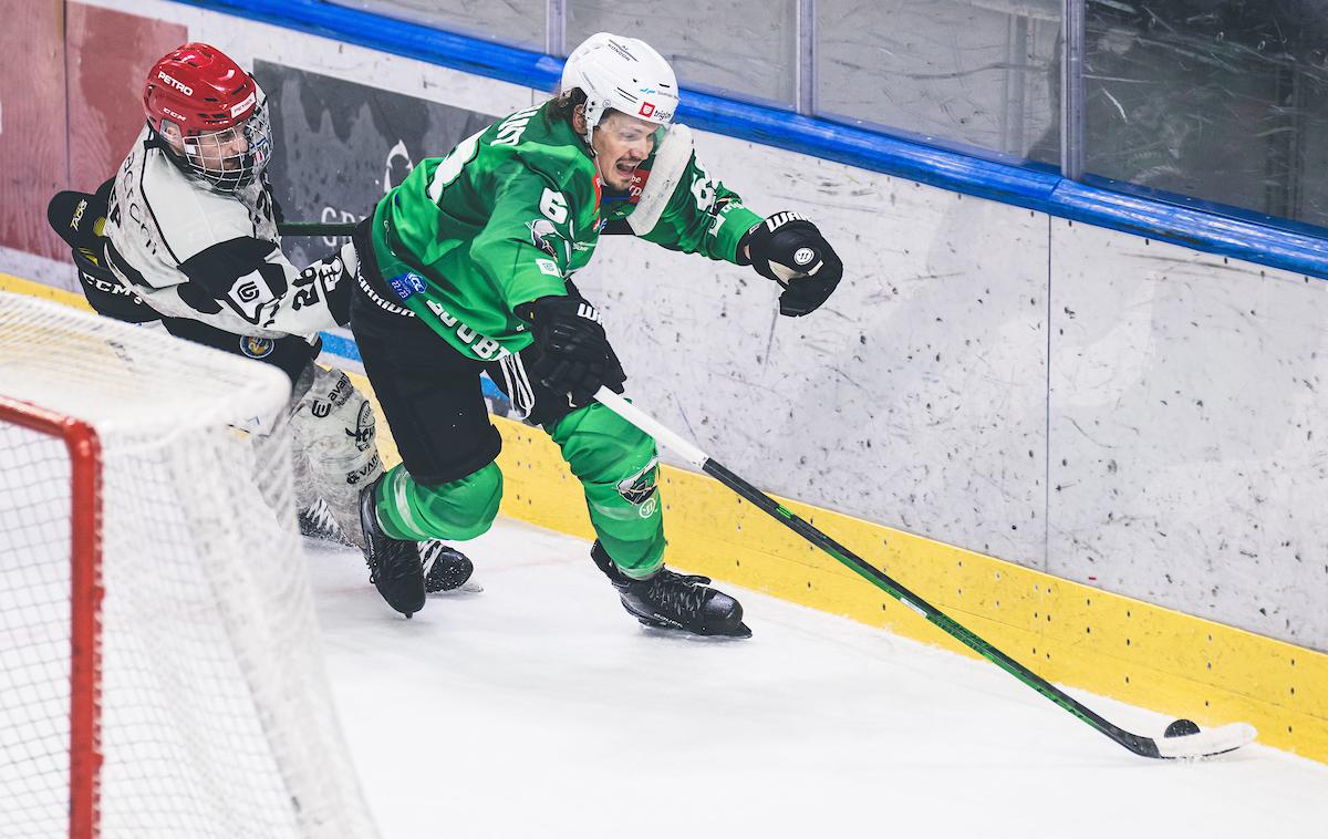 HK SŽ Olimpija : HDD Jesenice finale DP 1. tekma, Marc-Olivier Vallerand | Kanadski napadalec Marc-Olivier Vallerand se vrača v Veliko Britanijo. | Foto Grega Valančič/Sportida