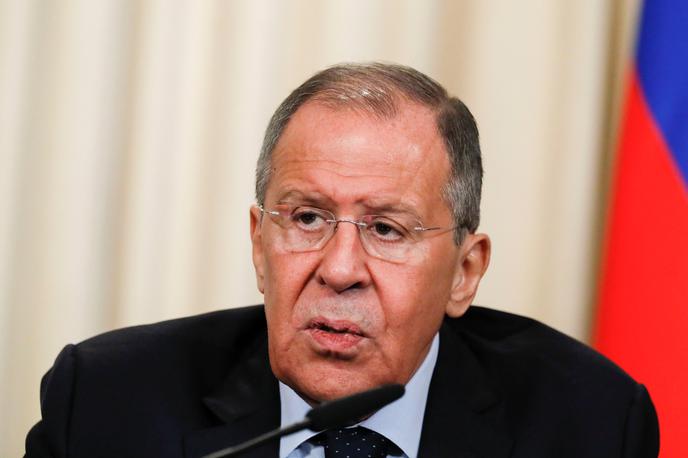 Sergej Lavrov | Ruski zunanji minister Sergej Lavrov | Foto Reuters