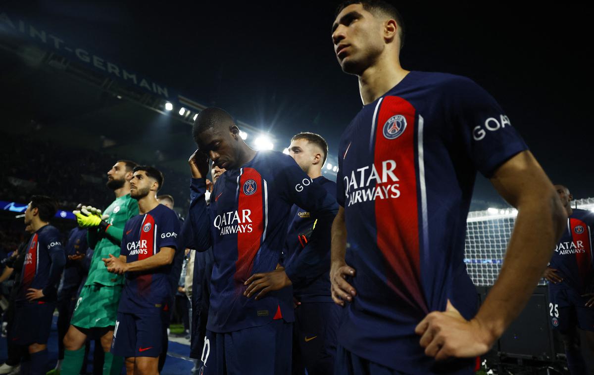 PSG | Parižane so si Dortmundčani privoščili še na družbenih omrežjih.  | Foto Reuters