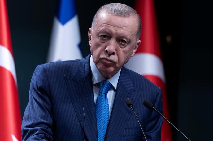 Recep Tayyip Erdogan | Turški predsednik Erdogan je Izrael znova obtožil genocida v Gazi. | Foto Reuters