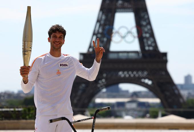 Francoski BMX-kolesar Matthias Dandois | Foto: Reuters