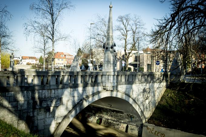 Posebnost mostu, unikat v svetovnem merilu, je drevored, ki raste na njem. | Foto: Ana Kovač