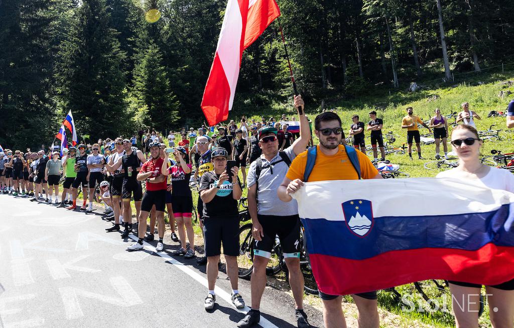 Dirka Po Sloveniji navijači