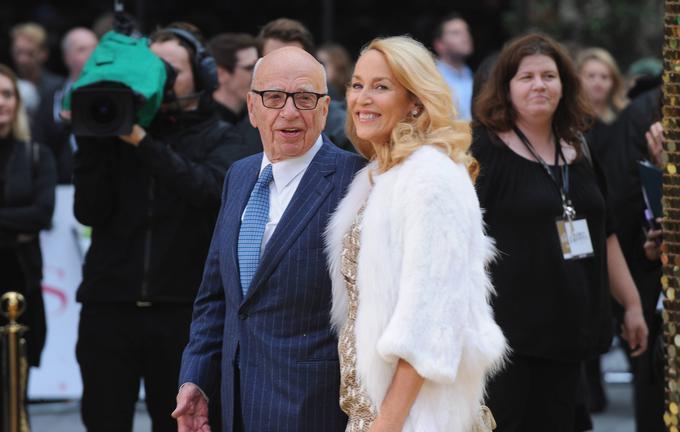 Rupert Murdoch Jerry Hall | Foto: Guliverimage/Vladimir Fedorenko