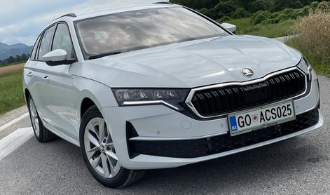 Škoda octavia: Ni SUV, a lani najbolje prodajani avtomobil med Slovenci #foto