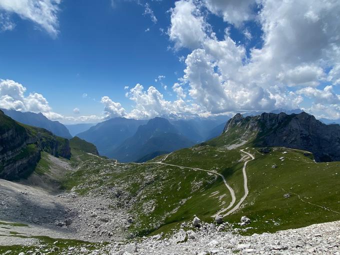 Mangartsko sedlo je najvišja asfaltirana cesta v Sloveniji. | Foto: Jaka Lopatič