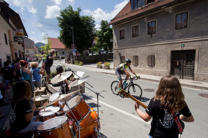 Penko je pohvalil podporo ob trasi. "Navijači so vedno bolj inovativni, tudi glasbene spremljave ni manjkalo," je povedal. | Foto: Urban Urbanc/Sportida