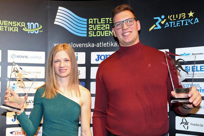 atlet leta Kristjan Čeh Tina Šutej | Atleta leta Tina Šutej in Kristjan Čeh | Foto www.alesfevzer.com