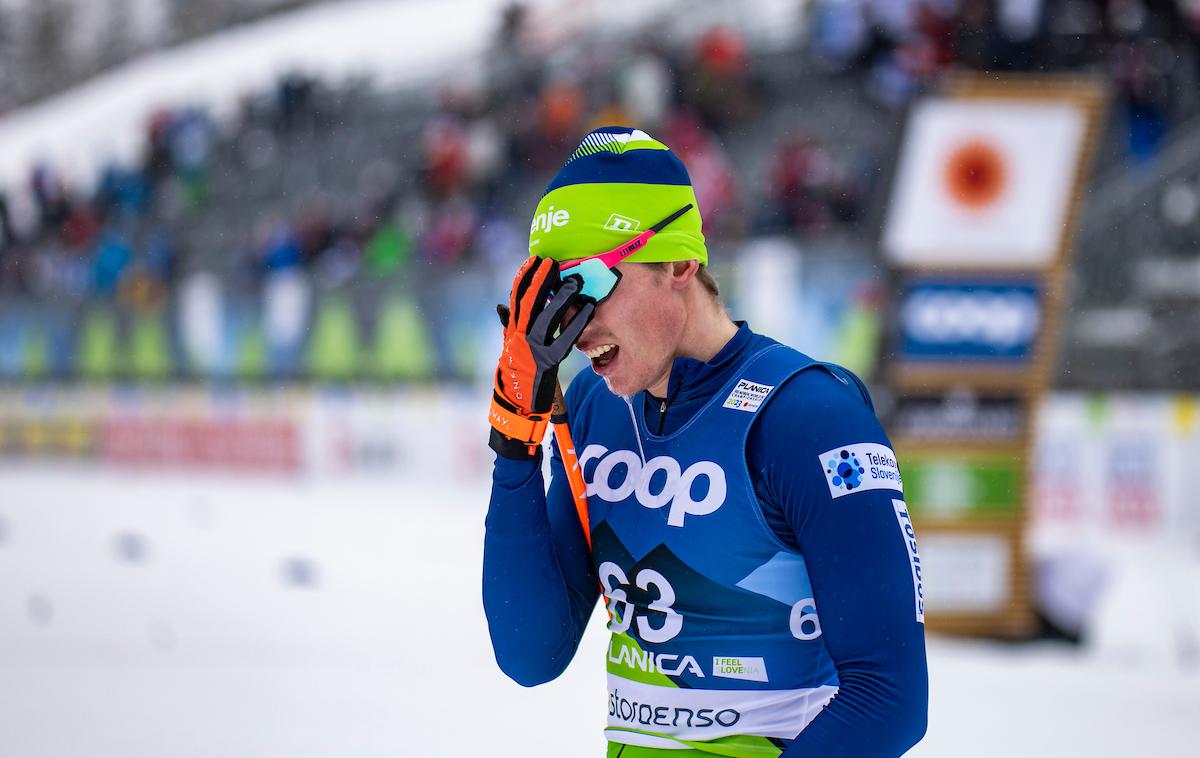 Miha Ličef, Planica 2023 | Miha Ličef je osvojil 60. mesto. | Foto Grega Valančič/Sportida